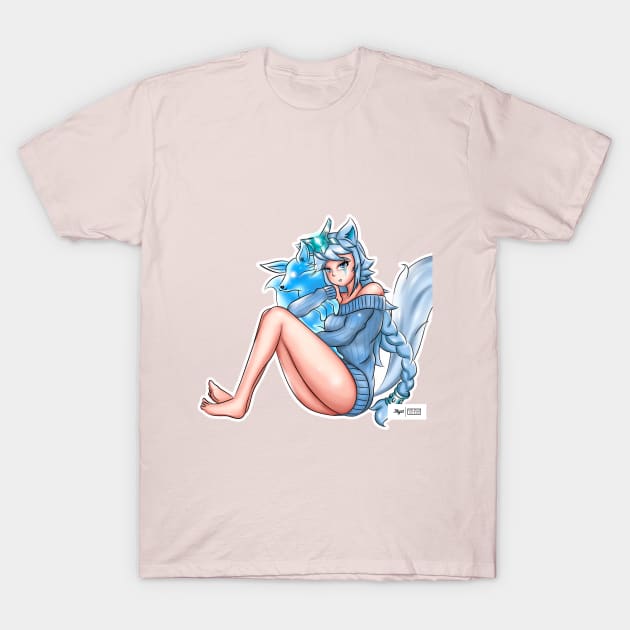 Io & Luna by YHW T-Shirt by YHWdrawings